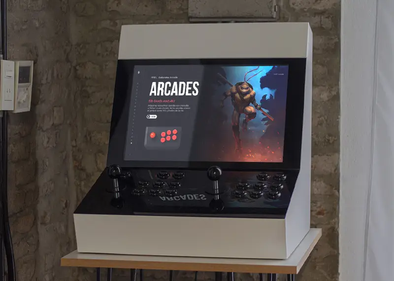 Bartop Arcade detail