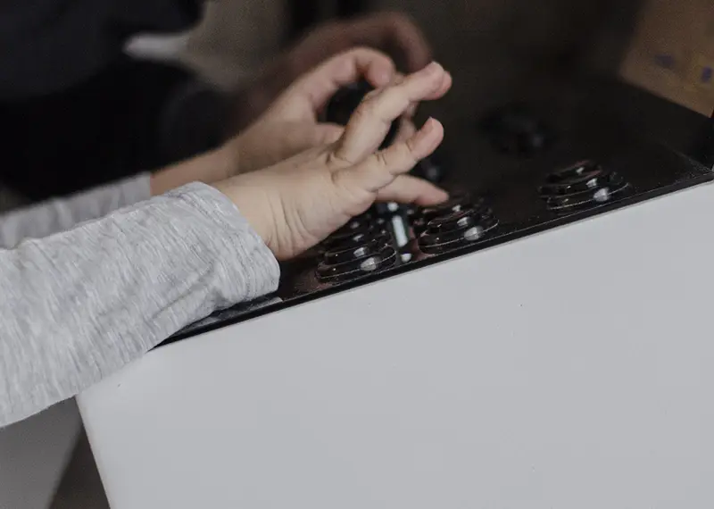 Bartop Arcade detail