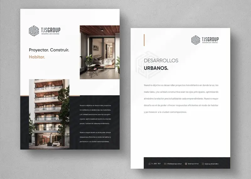 TJS Group stationery