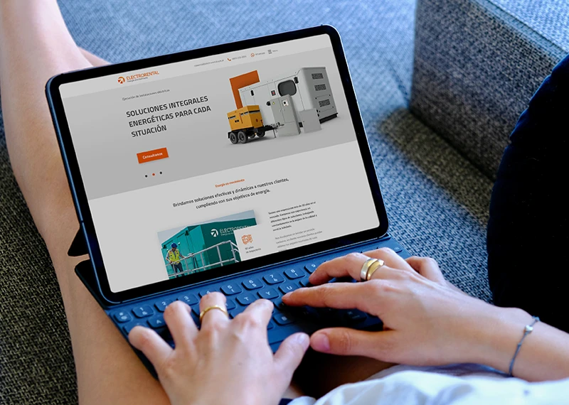 Electrorental website